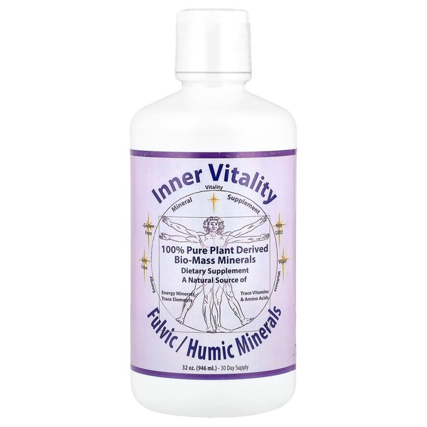 Inner Vitality Morningstar Minerals Inner Vitality, Fulvic/Humic Minerals, 32 oz