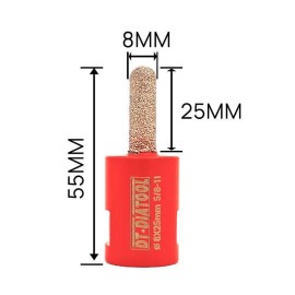 Roxx Tools 4.5" Diamond Tuck Point Blade 3/8" seg granite stone concrete mortar raking bit