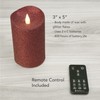 Softflame Real Wax Flameless LED Candles with Remote Control, 3"x