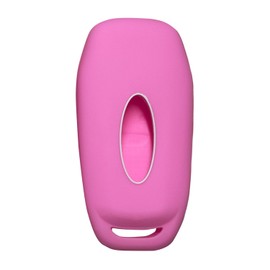 Key Fob Cover for Ford Explorer: 5 Buttons Key Fob Case Fit for Ford Edge Explorer F-150 Fusion Hybrid Mustang 2013-2017丨Remote Protective M3N-A2C31243300 7812A-A2C31243300 164-R8117 (Pink)