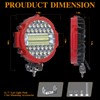 2 Pcs 201W Led Light, 7 Inch Led Light Bar