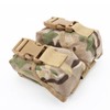 Tactical Pouch Double Frag Grenade Pouches Molle EDC Tool Pack