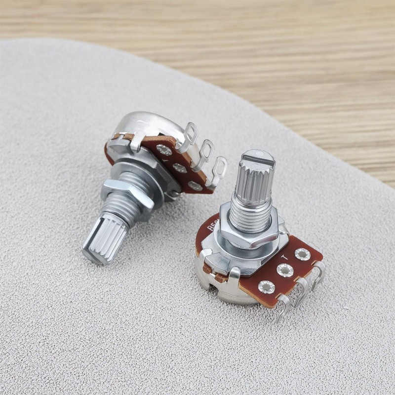 Create idea 4pcs B50K Guitar Linear Potentiometer Knobs 18mm Long