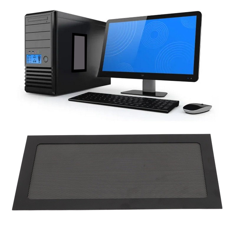120x240mm PC Fan Dust Mesh Filter, 2pcs PC Case Dust