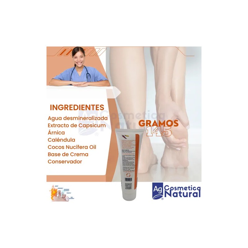 Crema ARNIcapsicum Auxiliar para Neuropatía Diabética