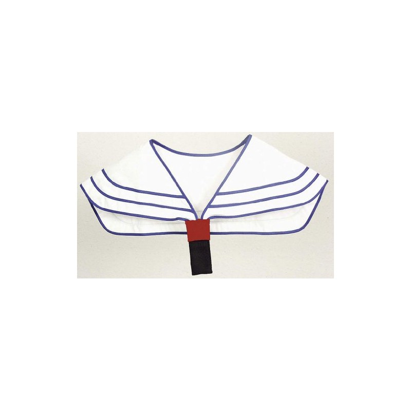 Sailorcollar for adults, white