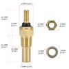 PQY Oil Water Temperature Temp 1/8 NPT Sensor Unit Sender