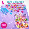 GirlZone Unicorn Pendant and Clay Bracelet Set, Clay Bracelets DIY