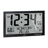 MARATHON Atomic Full Calendar Clock with Extra Large Digits Indoor