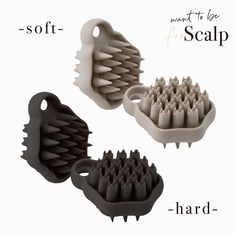 Alphax Scalp Massage, Scalp Massage, Scalp Brush, WTB Scalp Double,