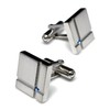 Tabarat Tps-040R Men's Crystal Glass Cufflinks Made in Japan Brass,
