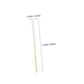 Ipetboom 10 Packs Makeup Remover Cotton Swab Microblading Cotton Swab Sticks Applicator for Eyebrow Tattoo Beauty Make-up Nail Clean 8 Cm