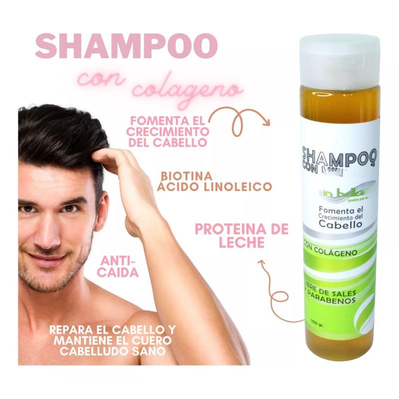 In Belleza Shampoo Colageno Anticaida Original In Belleza