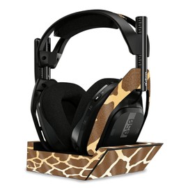MightySkins Glossy Glitter Skin Compatible with Astro A50 Wireless Headphones + Base Station (Gen 4) - Giraffe | Protective, Durable High-Gloss Glitter Finish | Easy to Apply | Made in The USA