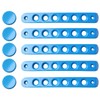 PKEDUO Blue Door Handle Inserts + Push Button Covers Compatible