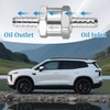 2Pcs 8mm Fuel Non Return Valve One Way Inline Check