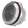 5Pcs Flat Top Button Switch Stainless Steel Waterproof Screw Terminal