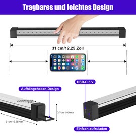 Alweysup UV Black Light Tube 10 W Pack of 2