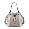 Karl Lagerfeld Paris Adele Bucket Bag, Shell/White