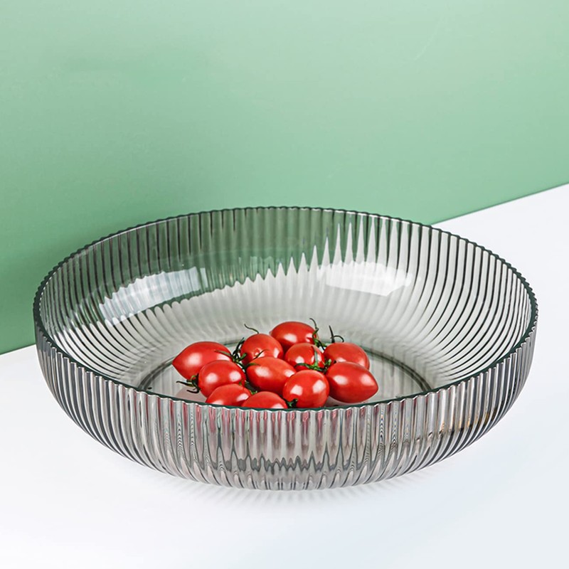 Zcooooool Fruit Bowl Stylish Designed Fruit Basket Food Grade Plastic