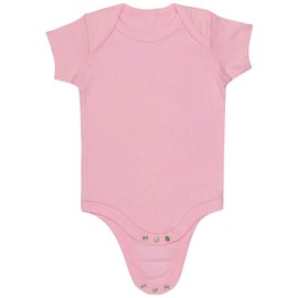 ToBeInStyle Infants Boys Girls Lap Shoulder Bodysuit - BPink - 12M