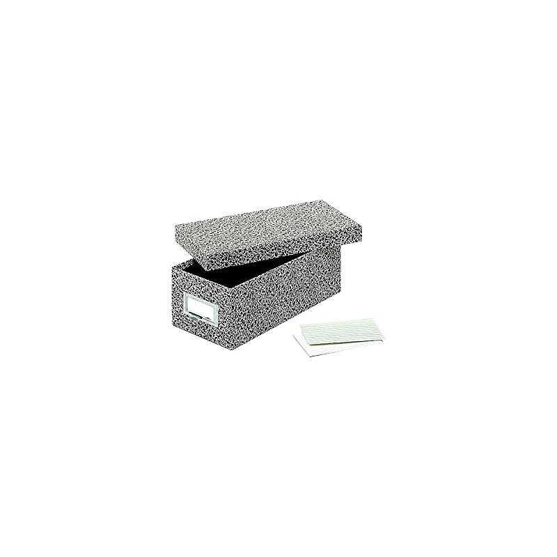 Globe-Weis/Pendaflex Fiberboard Index Card Storage Box, 3 x 5 Inches