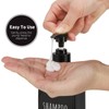 Refillable Pump Bottle, Segbeauty 500ml Pump Squeeze Dispenser, 16.9oz 3-Pack