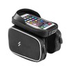 VOANZO Large Capacity Bicycle Frame Bag, 6 Inches Cellphone TPU