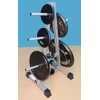 Triangle Standard Barbell Plate holder to hold 1000 lbs