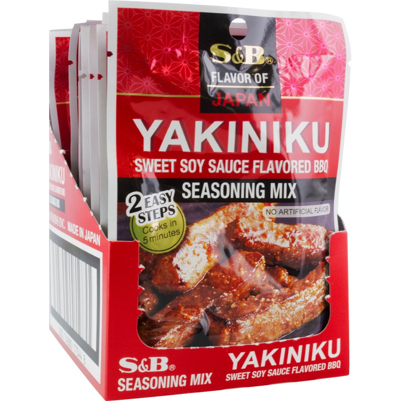 S&B Yakiniku Seasoning Mix 1.08oz (Pack of 10)