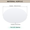 Awclub Lampshade Diffuser, 12.5" Diameter Round Diffuser Lamp Shade for