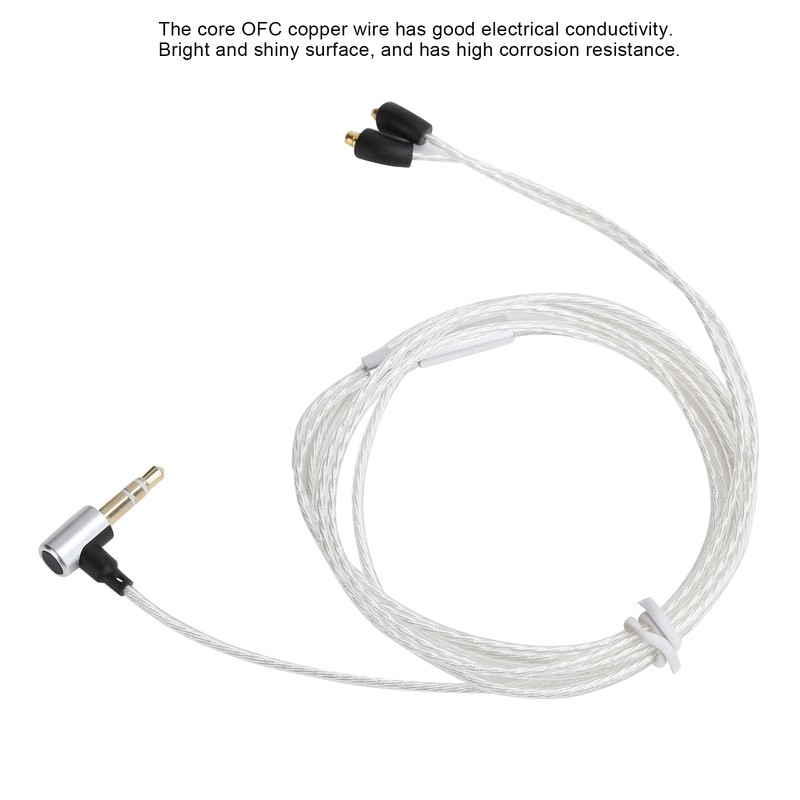 Headphone Cable Audio Cable Cord Replacement 3.5mm Jack Fit for