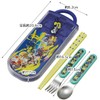 Skater TACC2AG-A Trio Set, Chopsticks, Spoon and Fork, Splatoon 3,