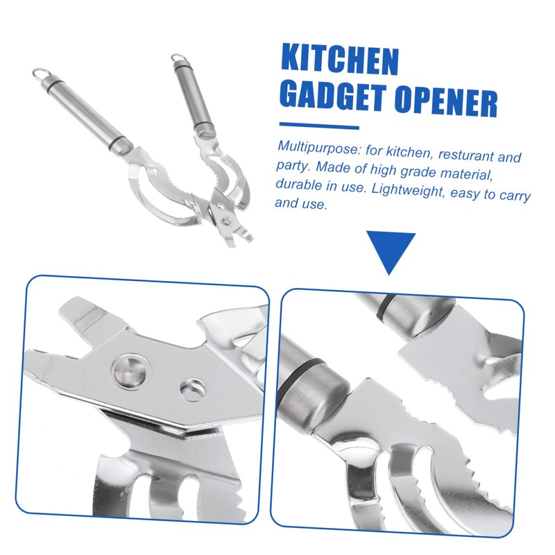 LIFKOME Multifunctional Lid Opener with Ergonomic Handle Labor Saving Jar