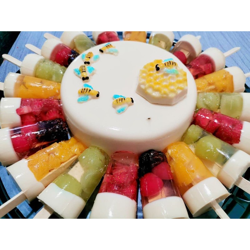 Popsicle/Jello Molds 12 Cavaties Sets Ice Pop Molds Ice Pop