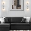 BAODEN Modern Wall Sconce 2-Lights Industrial Mid Century Bathroom Vanity