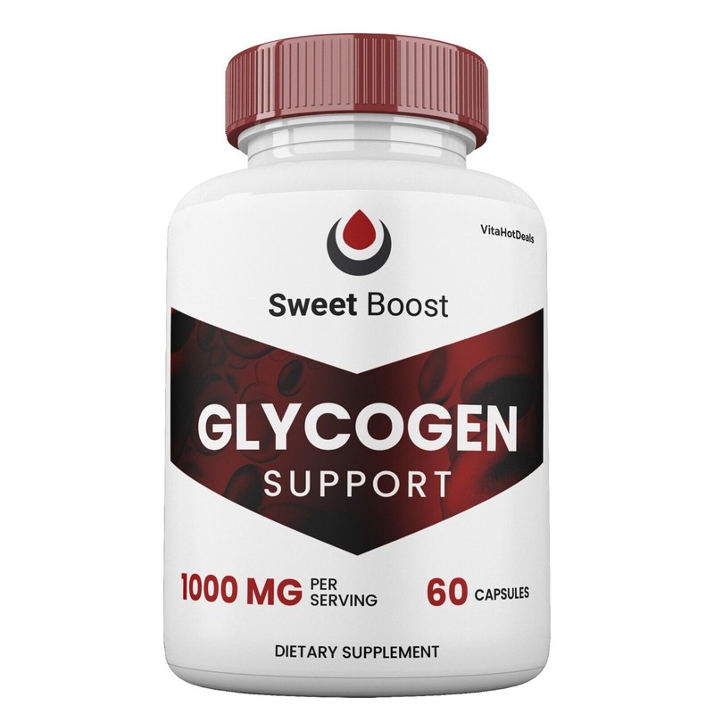 Sweet Boost Glycogen Support Capsules, Max Strength , SweetBoost Pills