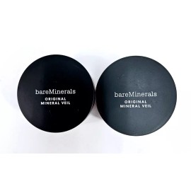 bareMinerals 2X bareMinerals Original Mineral Veil Tinted Tan Deep Powder 0.3 Oz No Box