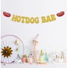 Hotdog Banner, decoración de fiesta de cumpleaños de Hotdog, decoración