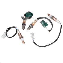 2 Pairs Upper and Lower Oxygen Sensors Compatible with Nissan 2012 2011 2010 2009 2008 Armada Pathfinder Titan V8 5.6L 4Pcs O2 Sensors 234-9038 234-4835