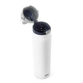 Simple Modern Mesa Sport Water Bottle with Covered Chug Lid | 30oz Cup Holder Friendly Insulated Stainless Steel Bottle for Gym, Sports and Travel | Polar Bear