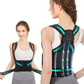 Chaleco Corrector De Postura Ortopédico Faja Lumbar Unisex