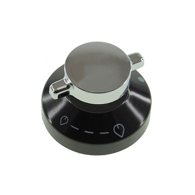 Spares2go Gas Control Knob Switch & Shaft for New World