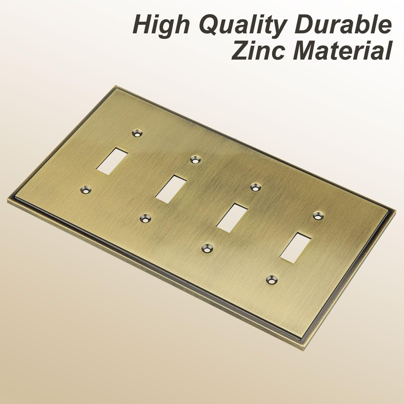 Henne Bery Soft Modern Decorative Wall Plate Switch Plate Outlet