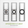ASD New Construction Mounting Plate with Symmetric Round Hole -