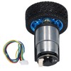 Encoder Motor Set Kit 6mm Shaft with Mounting Bracket for