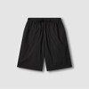 JAJU [JAJU] Unisex 60s Cotton 5-part Lounge Pants [S~XXL]_Black
