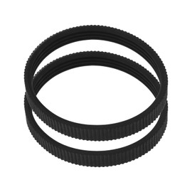 The Lord of the Tools 2PCS Electric Planer Drive Belt Compatible with Makita 1900B Rubber 9.6mm Width 238mm Circumference Power Tools Replacement Parts