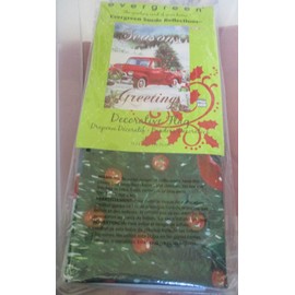 Evergreen Decorative House Flag 29"X43 SEASONS GREETINGS Christmas Farmhouse NEW