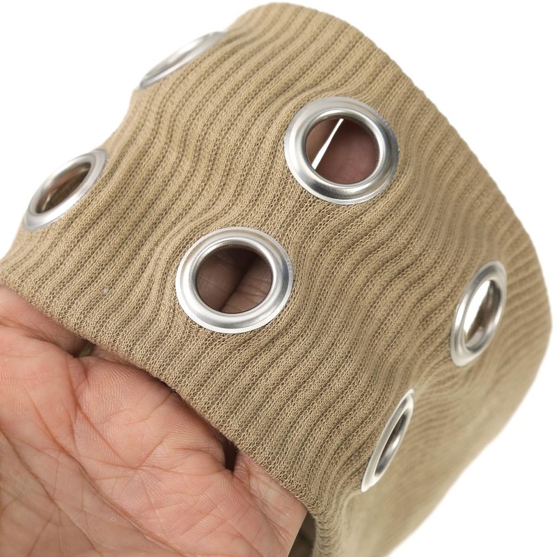 Hollow Eyelet Elastic Headband,Studded Headband Punk Style Rivet,Eyelets Elastic Stretchy